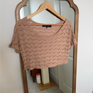 House of Harlow 1960 x Revolve Beige Knit Top